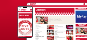 Connecting the Five Guys workforce with ‘Chatty Patty’ - Featured image