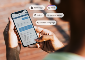 How AI and Automation is changing the future of internal comms - Featured image