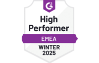 high performer EMEA winter 2025