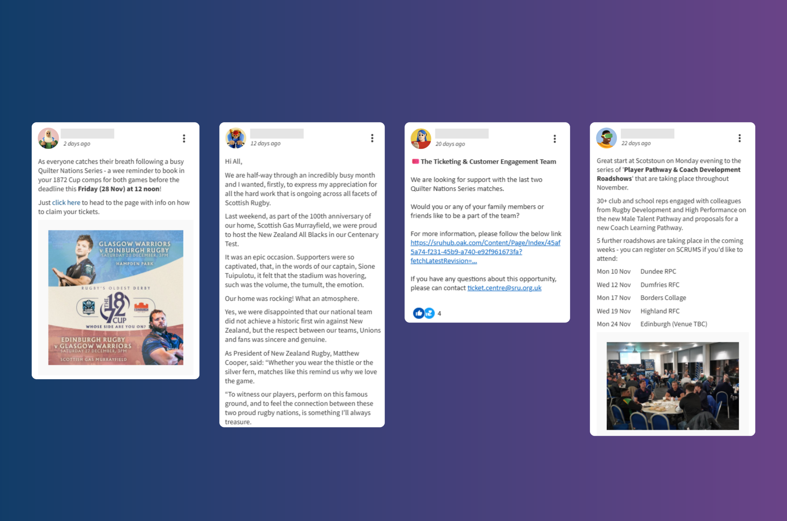 scottish rugby social posts snippets