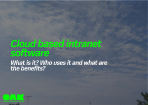 Cloud based intranet software: What is it? Who uses it and what are the benefits? - Featured image