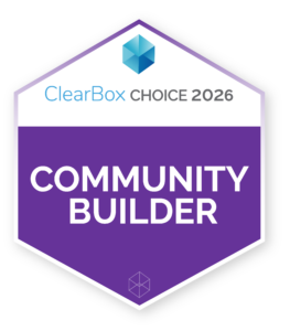 Community builder at the ClearBox Choice Awards 2026