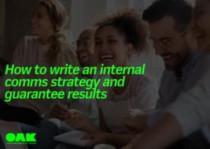 How to write an internal communication strategy & guarantee results - Featured image