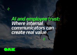 AI and employee trust: Where internal communicators can create real value - Featured image